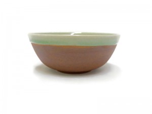 Celadon Soup Bowl Engrave