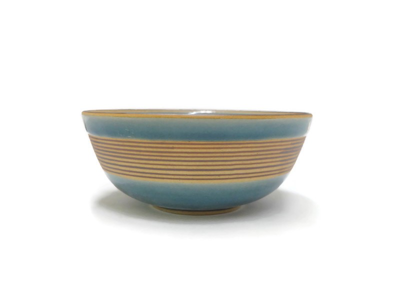 Blue Celadon Soup Bowl with Sefang Design