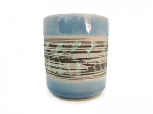 Blue Celadon Cup Art Design