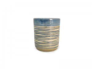 Celadon Blue Cup Art Design