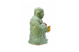 Happy Budha Green Celadon
