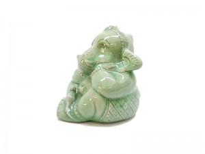 Celadon Baby Ganesha - M