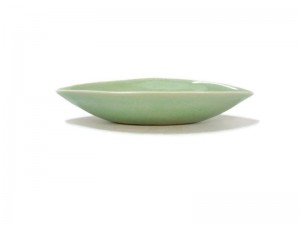 Celadon Rice Shape Bowl - L