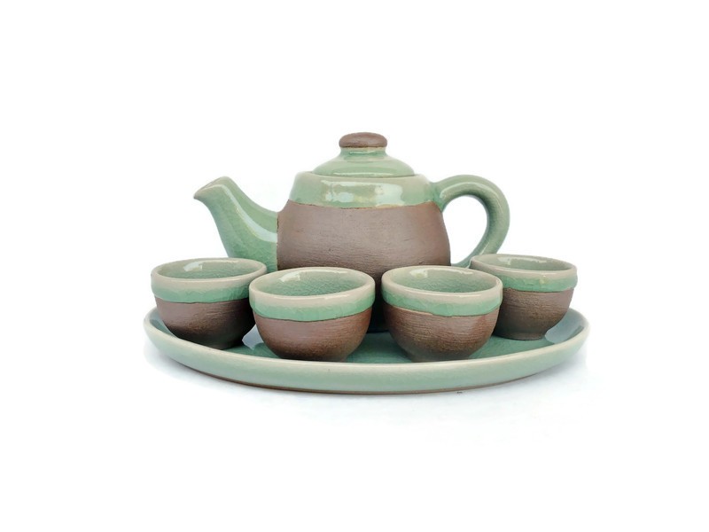 Celadon Small Tea Set