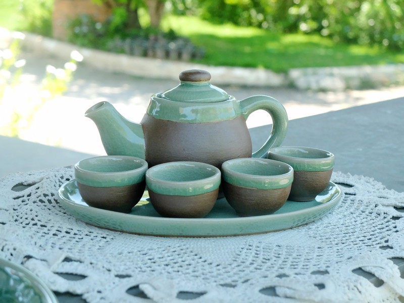 Celadon Small Tea Set