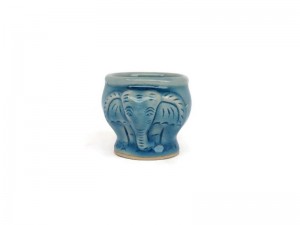 Blue Celadon Elephant Tea Set