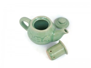 Tiny Celadon Tea Set