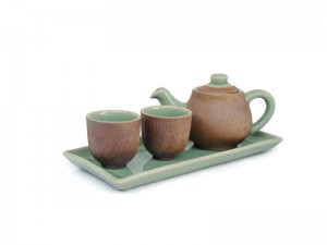 Small Celadon Tea Set