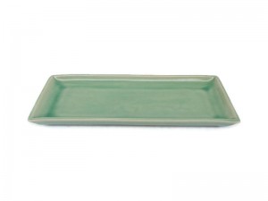 Celadon Regtangular Plate Simple