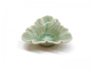 Celadon Maple Plate Set