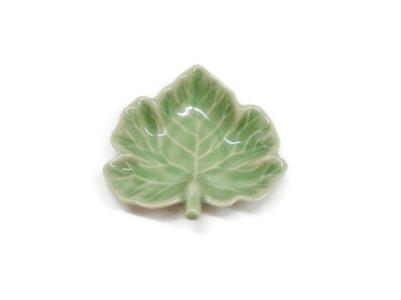 Celadon Maple Dish