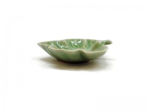 Celadon Maple Dish