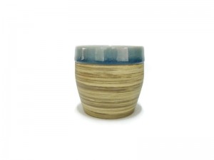 Blue Celadon Cup Art Design