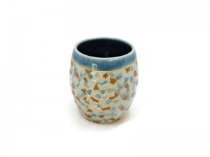 Celadon Mosaic Big Cup