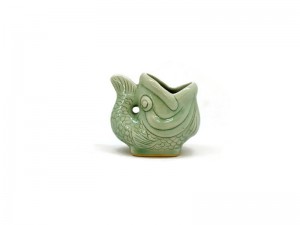 Celadon Fish vase
