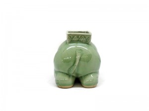 Celadon Elephant vase
