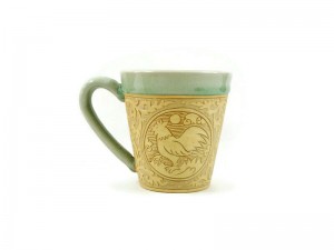 Hand-Carved Zodiac Mug 