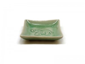 Square sauce dish elephant