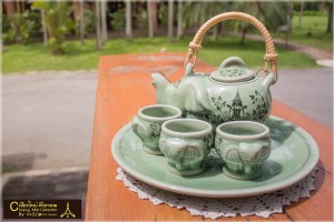 Elephant tea set ชุดน้ำชาช้าง สัญลักษณ์เมืองเชียงใหม่ 720 ปี