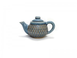 Small Celadon Tea Set - Blue Diamond