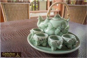 Elephant tea set