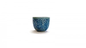 Tea Cup Pudtan flower carved