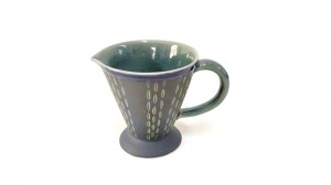 Blue Strip carved pattern pitcher