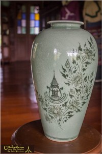 Tall classic vase