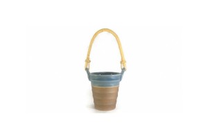 Celadon Basket - ตะกร้าศิลาดลเล็ก