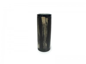 Tumbler Blue Celadon vase with coffee grounds design