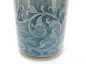 Tumbler Blue Celadon Cup, Kanok design