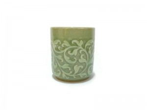 Tumbler Celadon Cup, Kanok Design