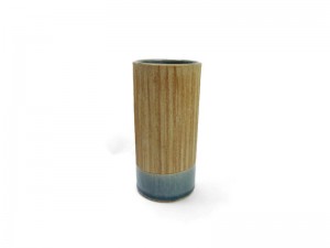 Tumbler Blue Celadon Vase with Sand design