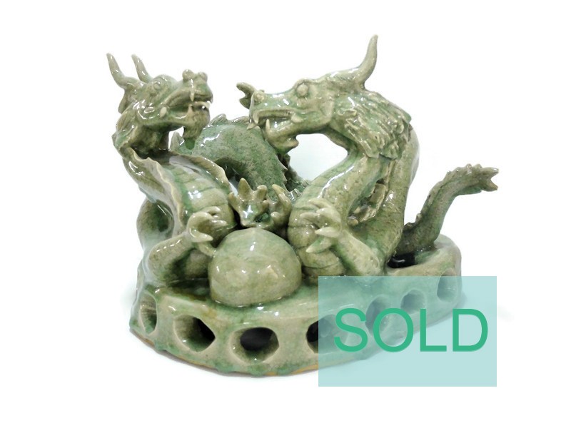 Handmade Celadon Dragon